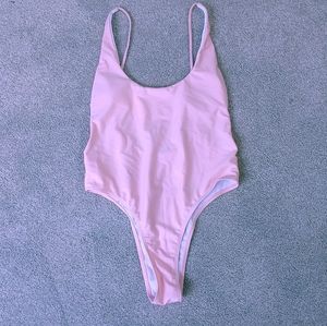 N/wot 1-piece thong bathing suit